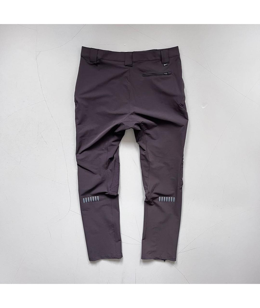 CACTUS JACK BY TRAVIS SCOTT Коричневые синтетические повседневные брюки, фото 4