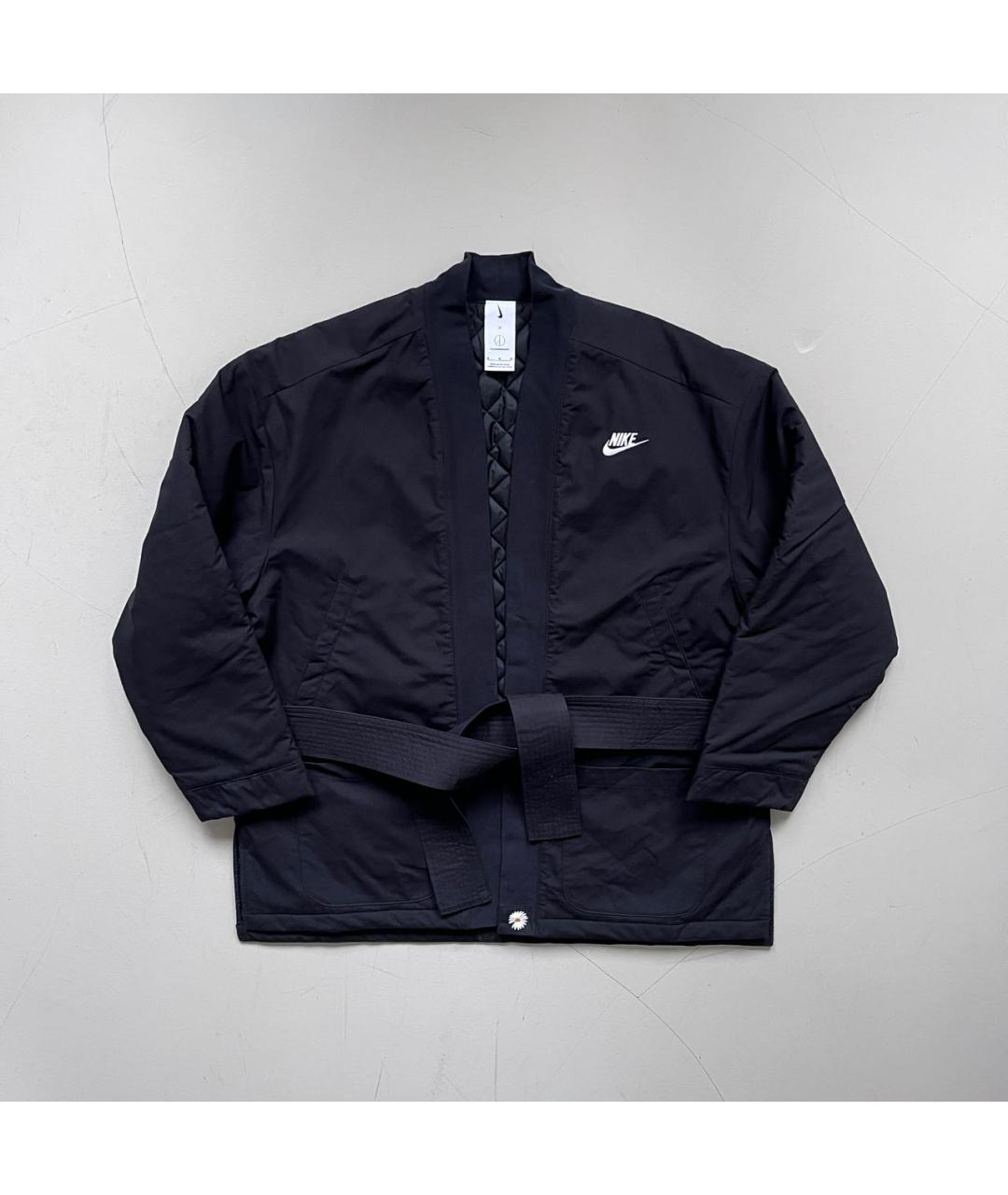 NIKE Черная синтетическая куртка, фото 3