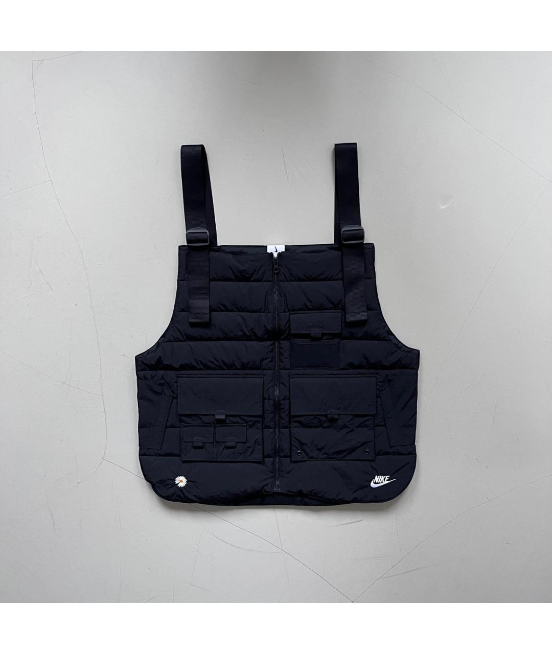 NIKE Черная синтетическая куртка, фото 5