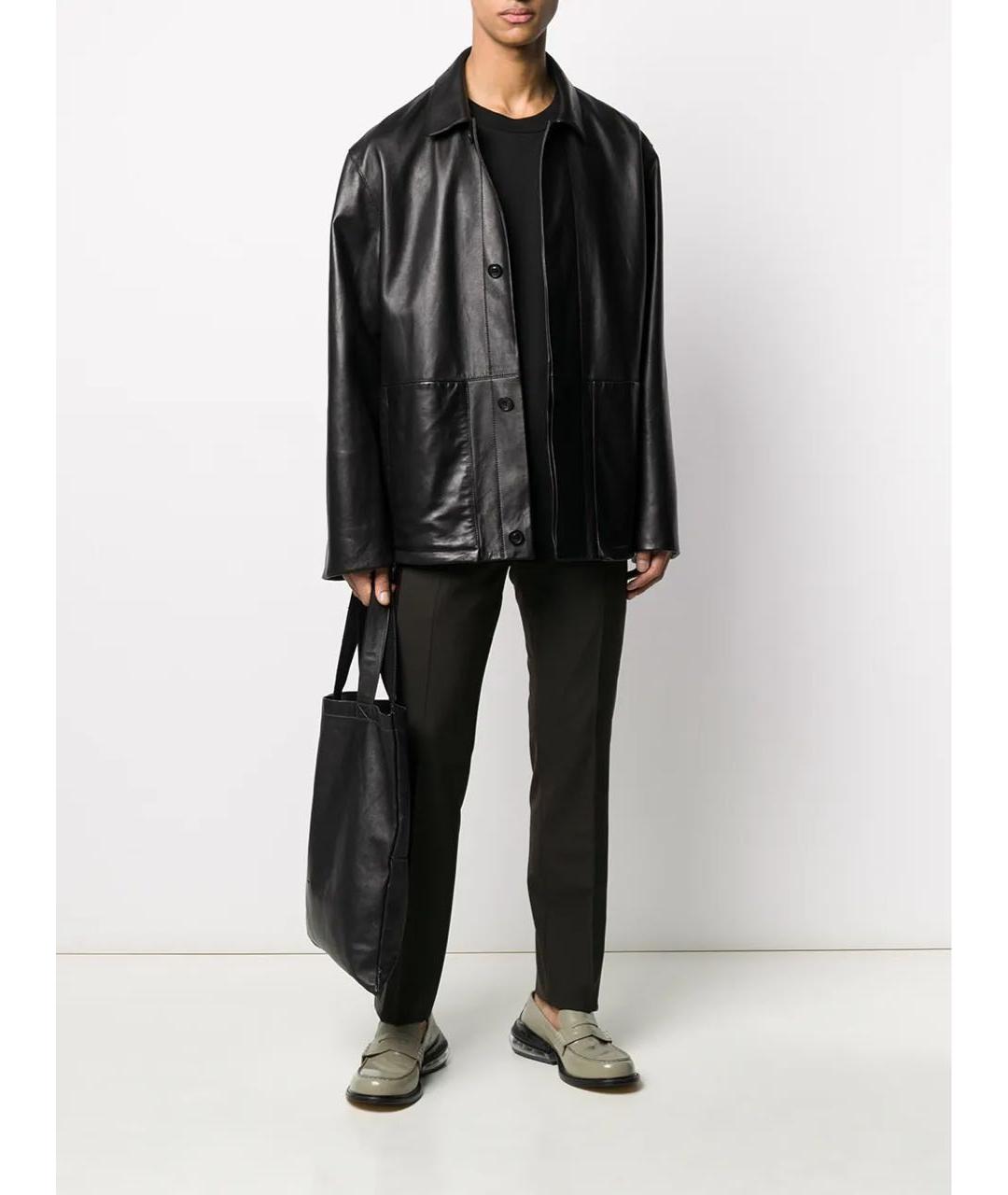 RICK OWENS Коричневые шерстяные классические брюки, фото 8