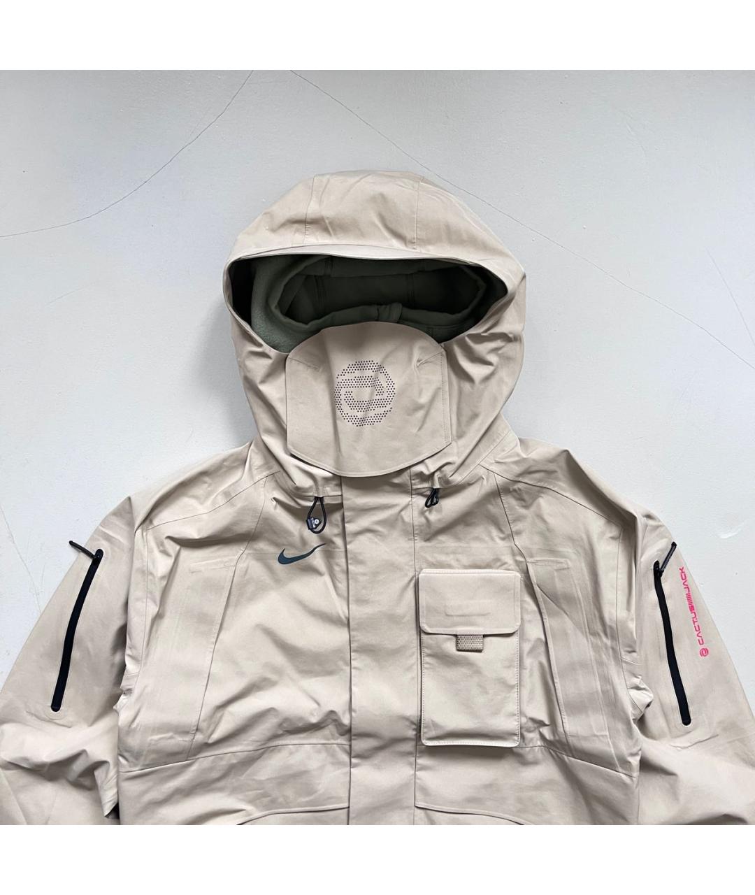 CACTUS JACK BY TRAVIS SCOTT Бежевая синтетическая куртка, фото 5