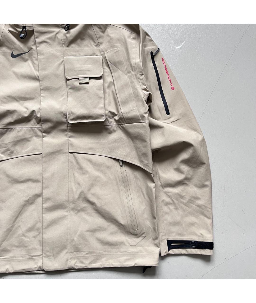 CACTUS JACK BY TRAVIS SCOTT Бежевая синтетическая куртка, фото 4