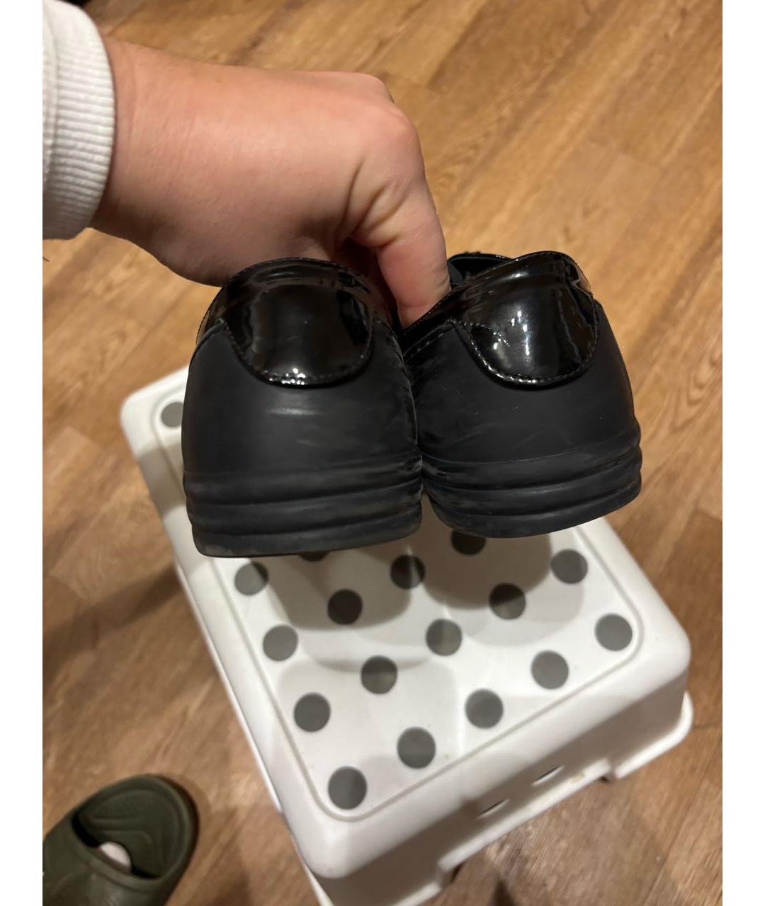 CHANEL Черные резиновые кеды, фото 5