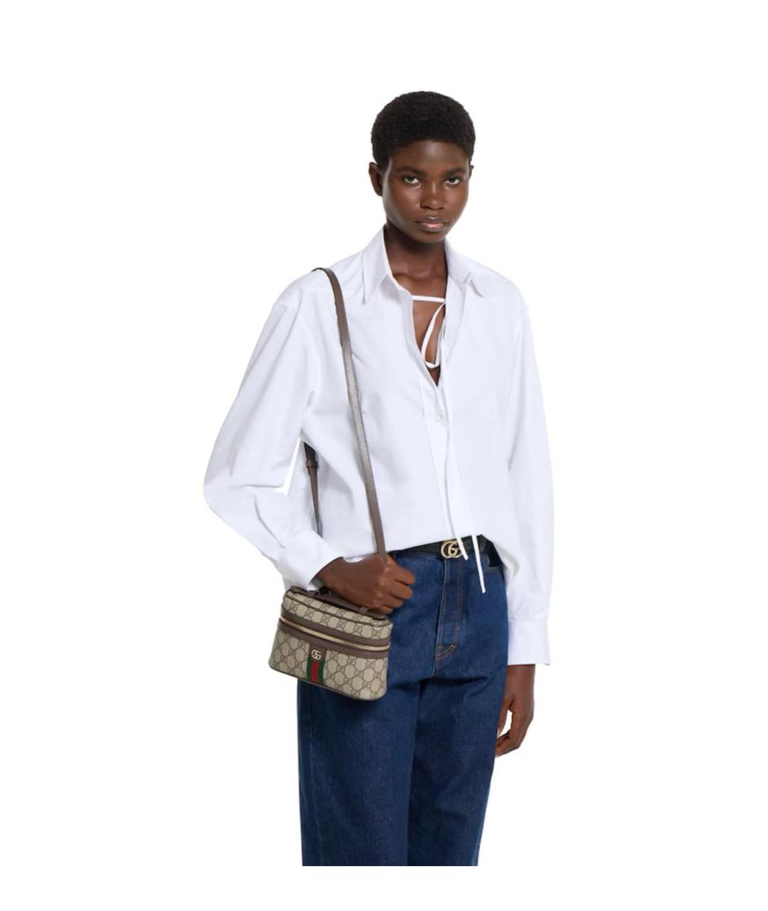 GUCCI Бордовая сумка через плечо, фото 8