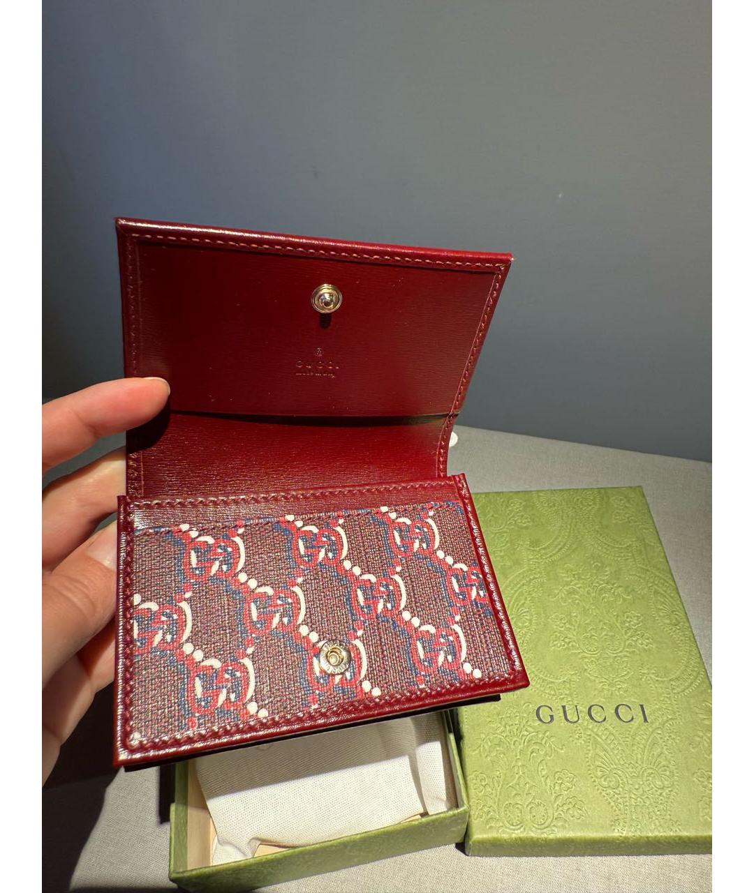 GUCCI Бордовая сумка через плечо, фото 6