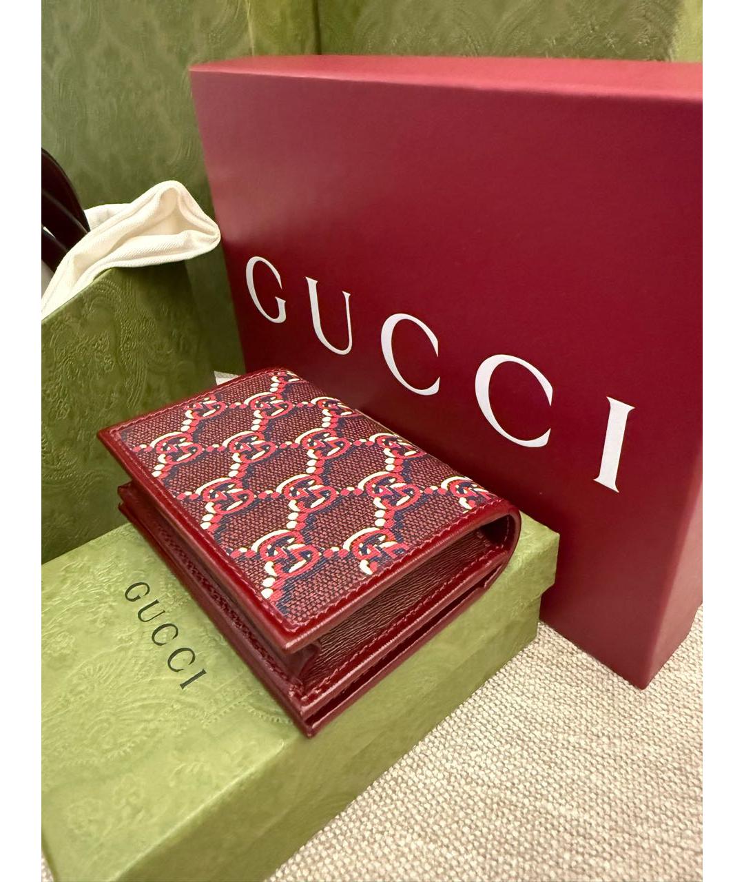 GUCCI Бордовая сумка через плечо, фото 5