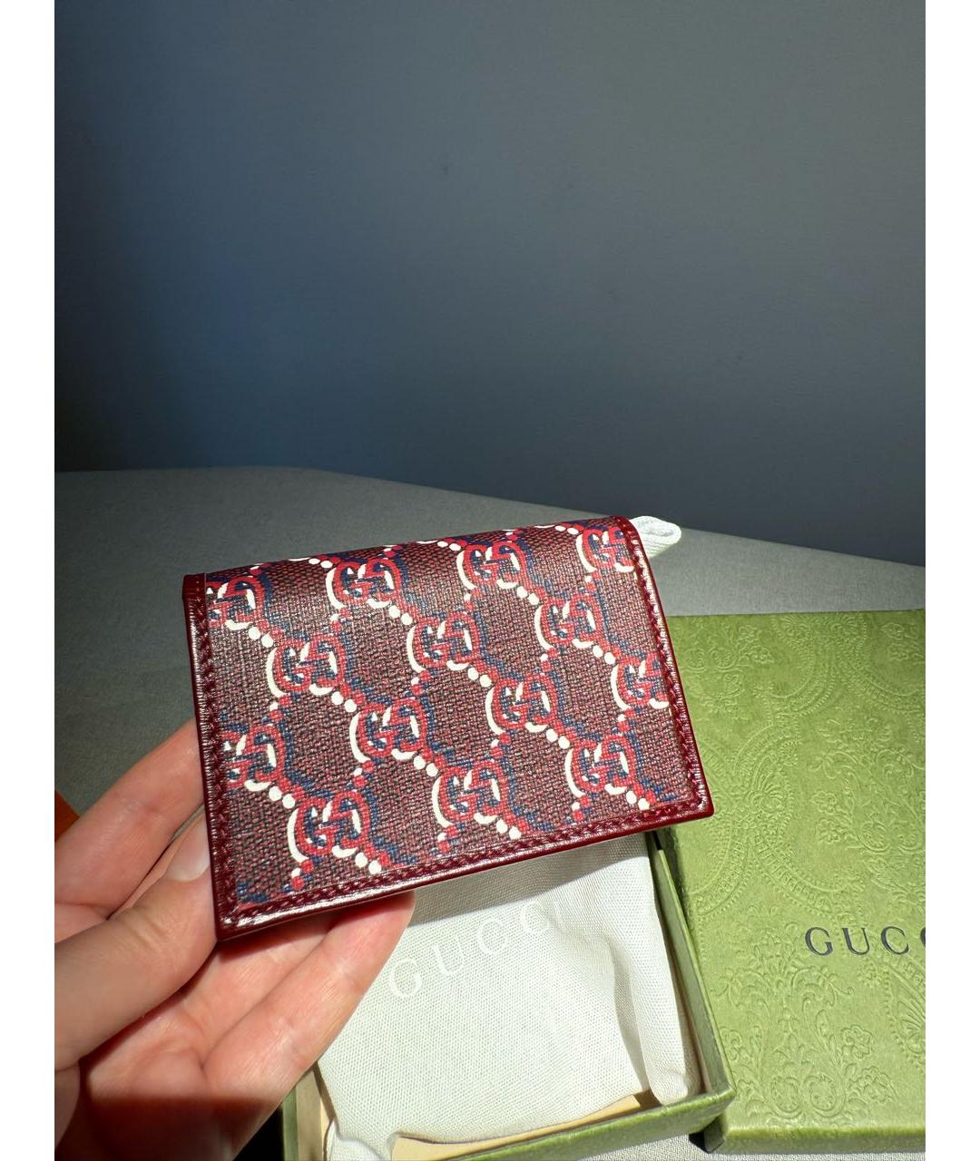 GUCCI Бордовая сумка через плечо, фото 7