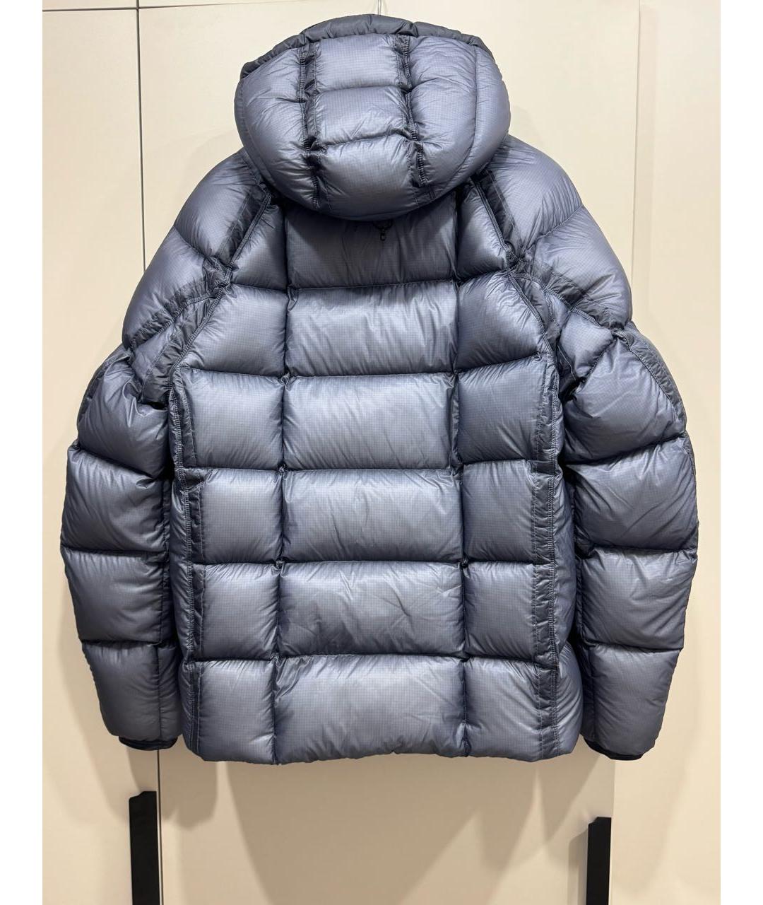 CP COMPANY Синий полиэстеровый пуховик, фото 2