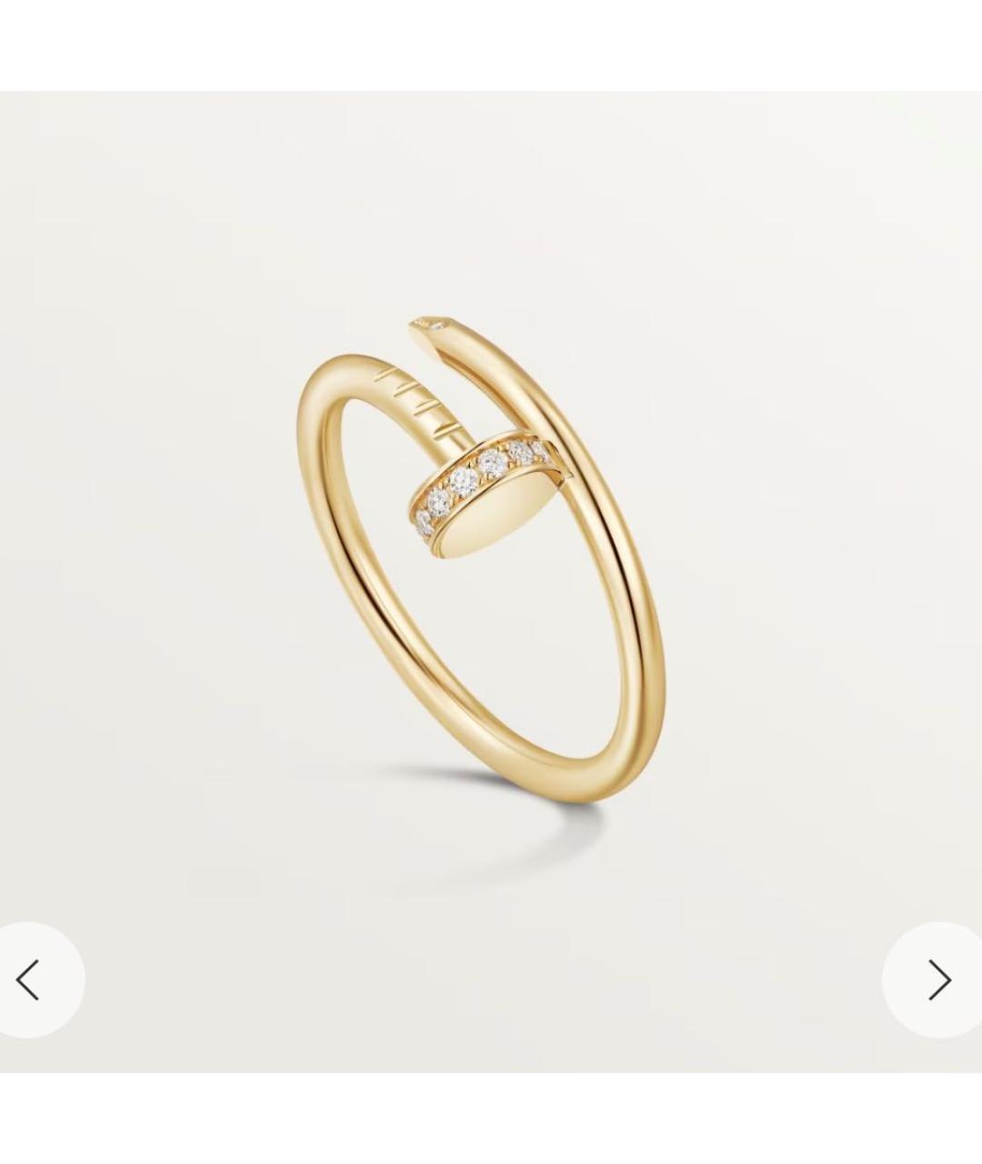 CARTIER Золотое кольцо из желтого золота, фото 4