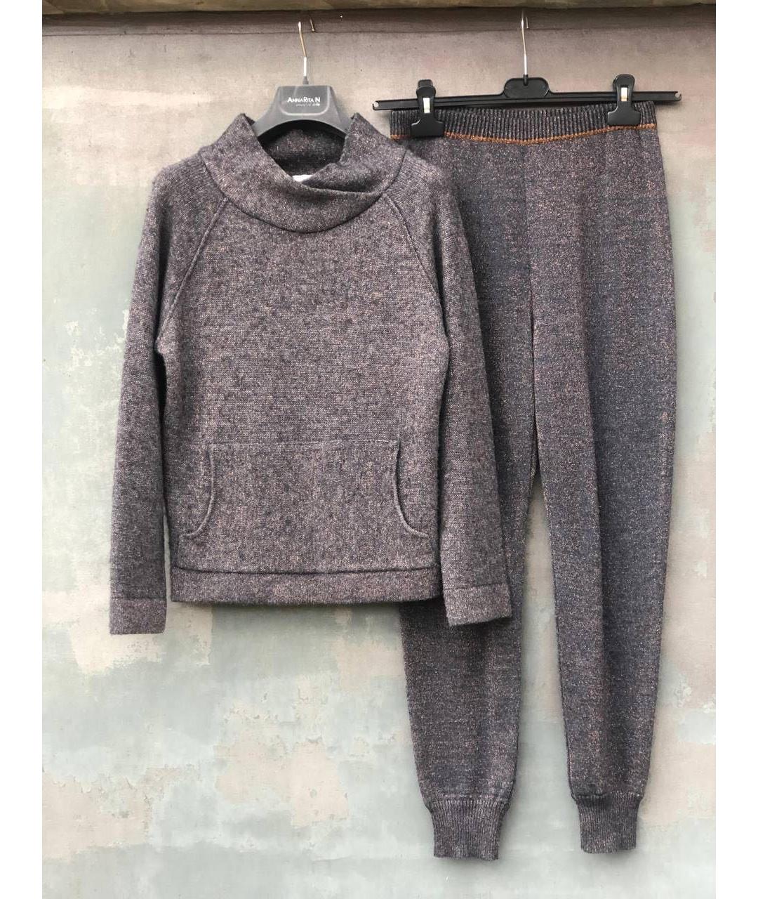 PINKO Коричневый костюм с брюками, фото 3