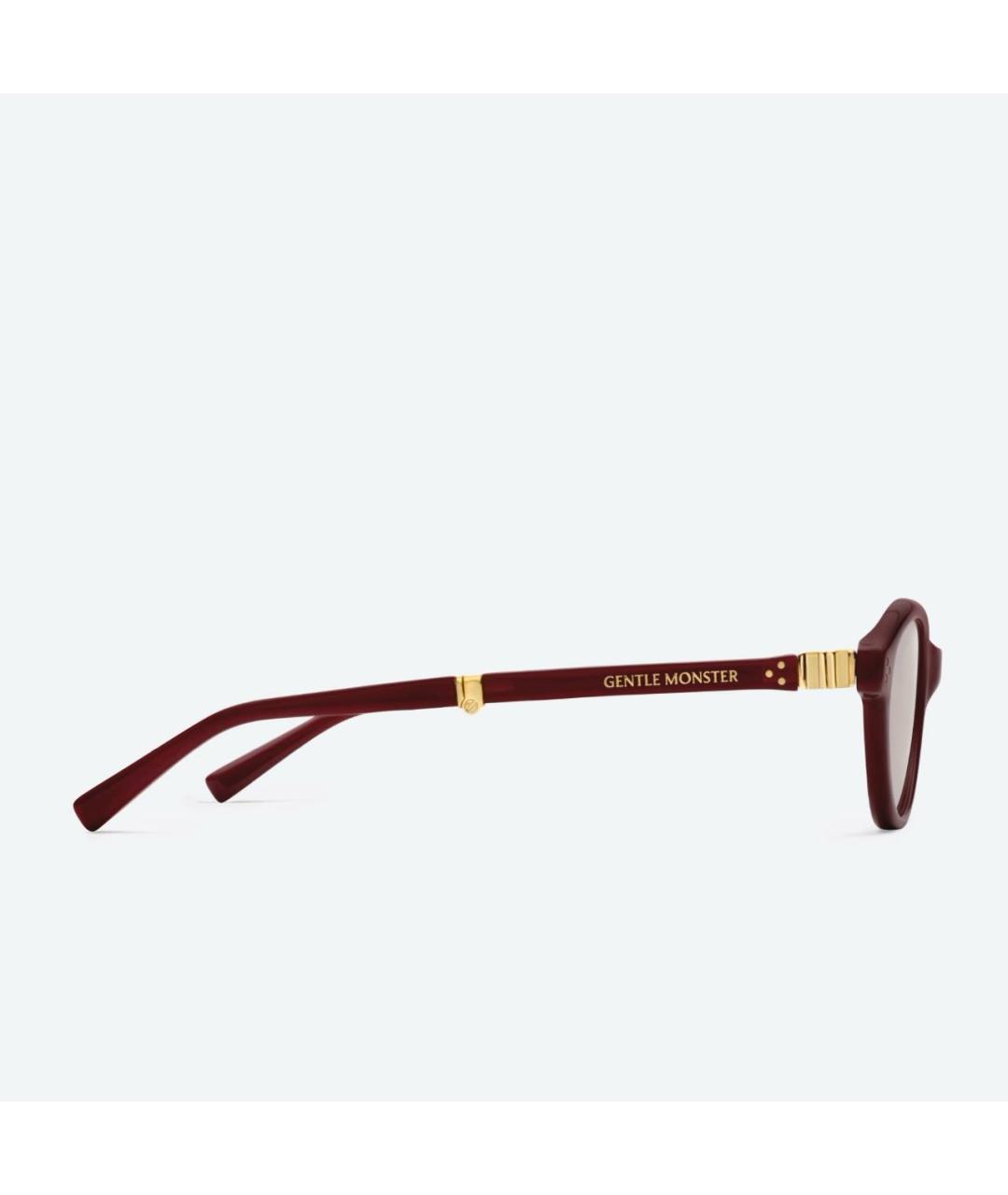 GENTLE MONSTER Красные пластиковые солнцезащитные очки, фото 5