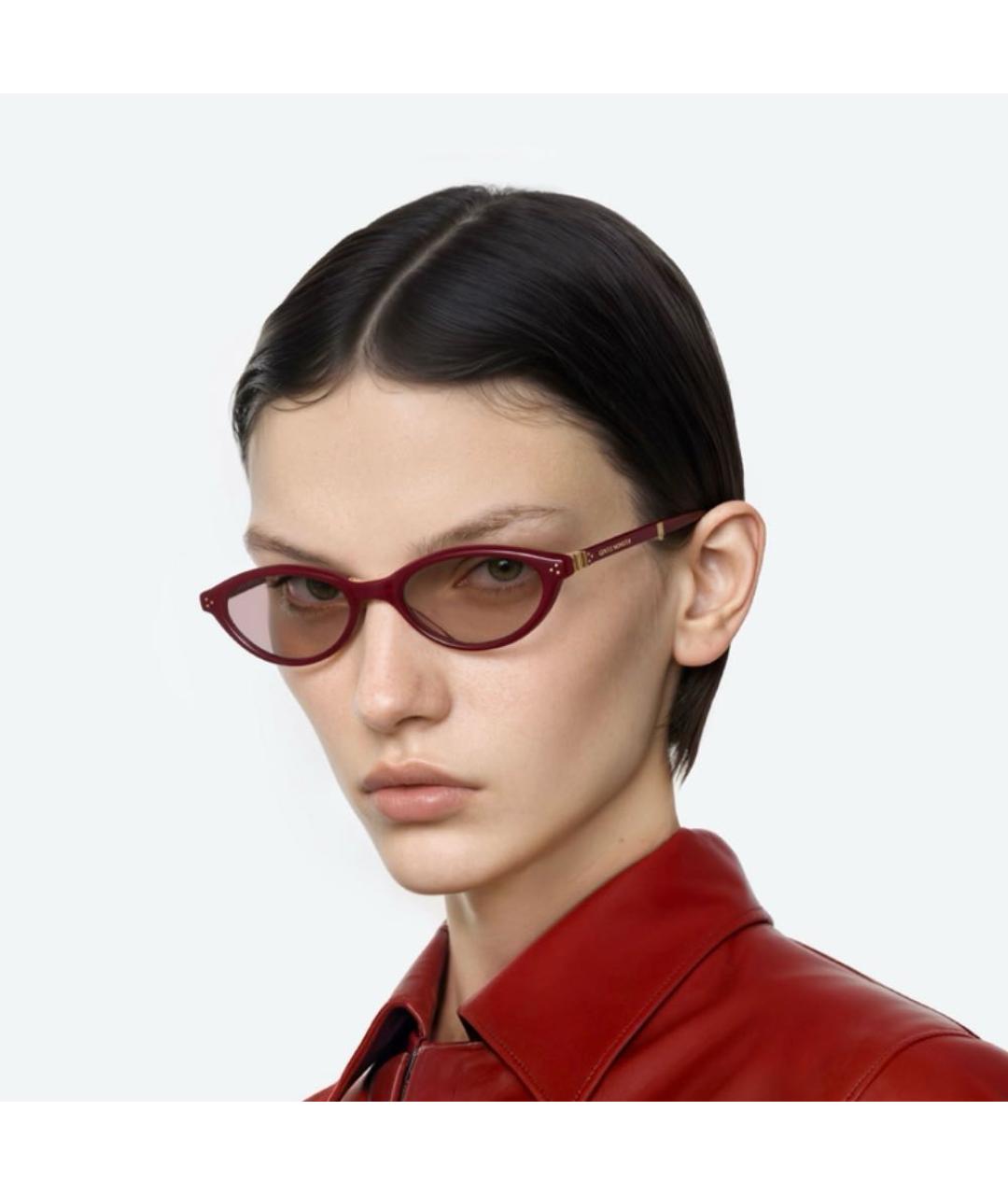 GENTLE MONSTER Красные пластиковые солнцезащитные очки, фото 7