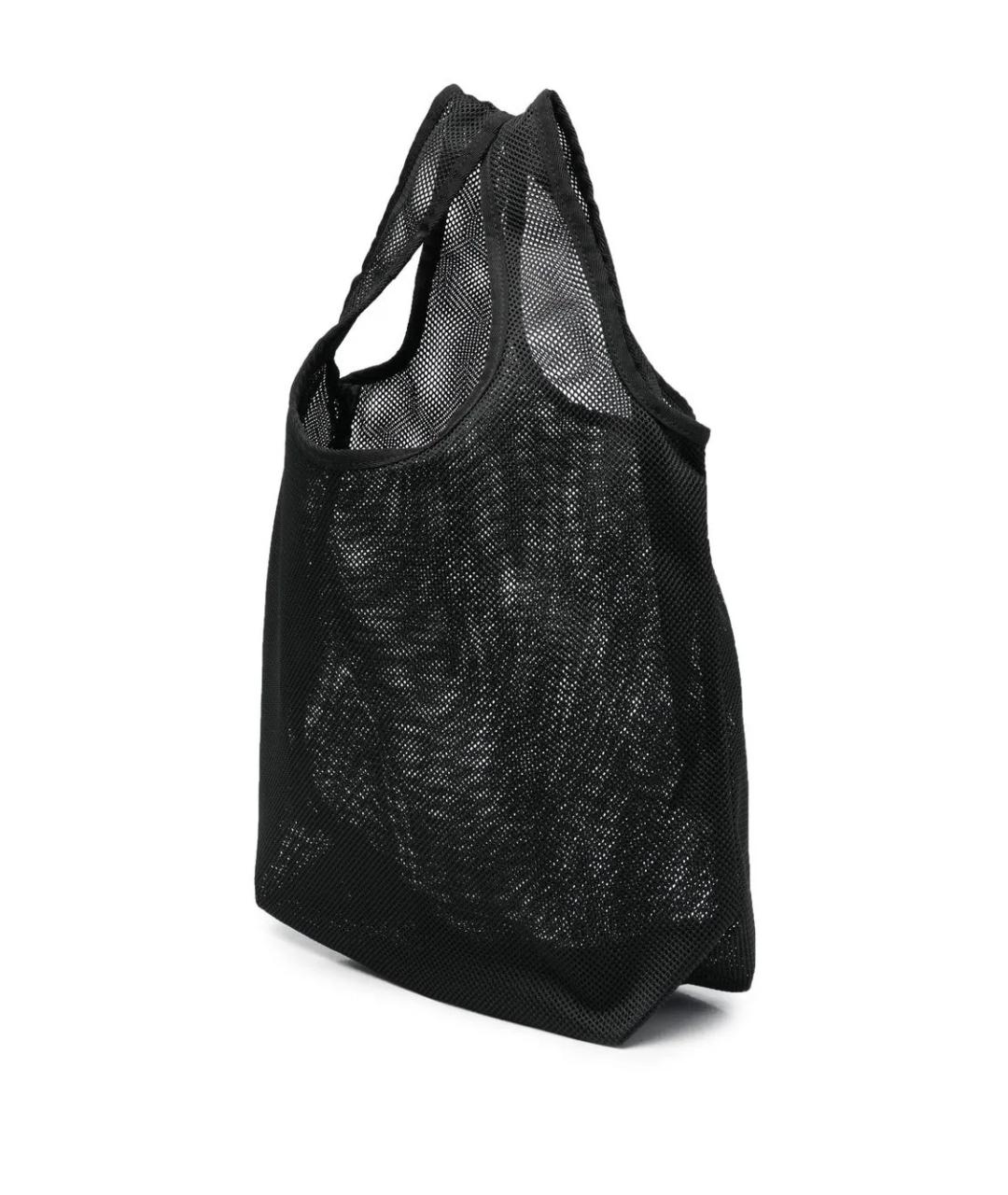 A.P.C. Черная тканевая сумка тоут, фото 3