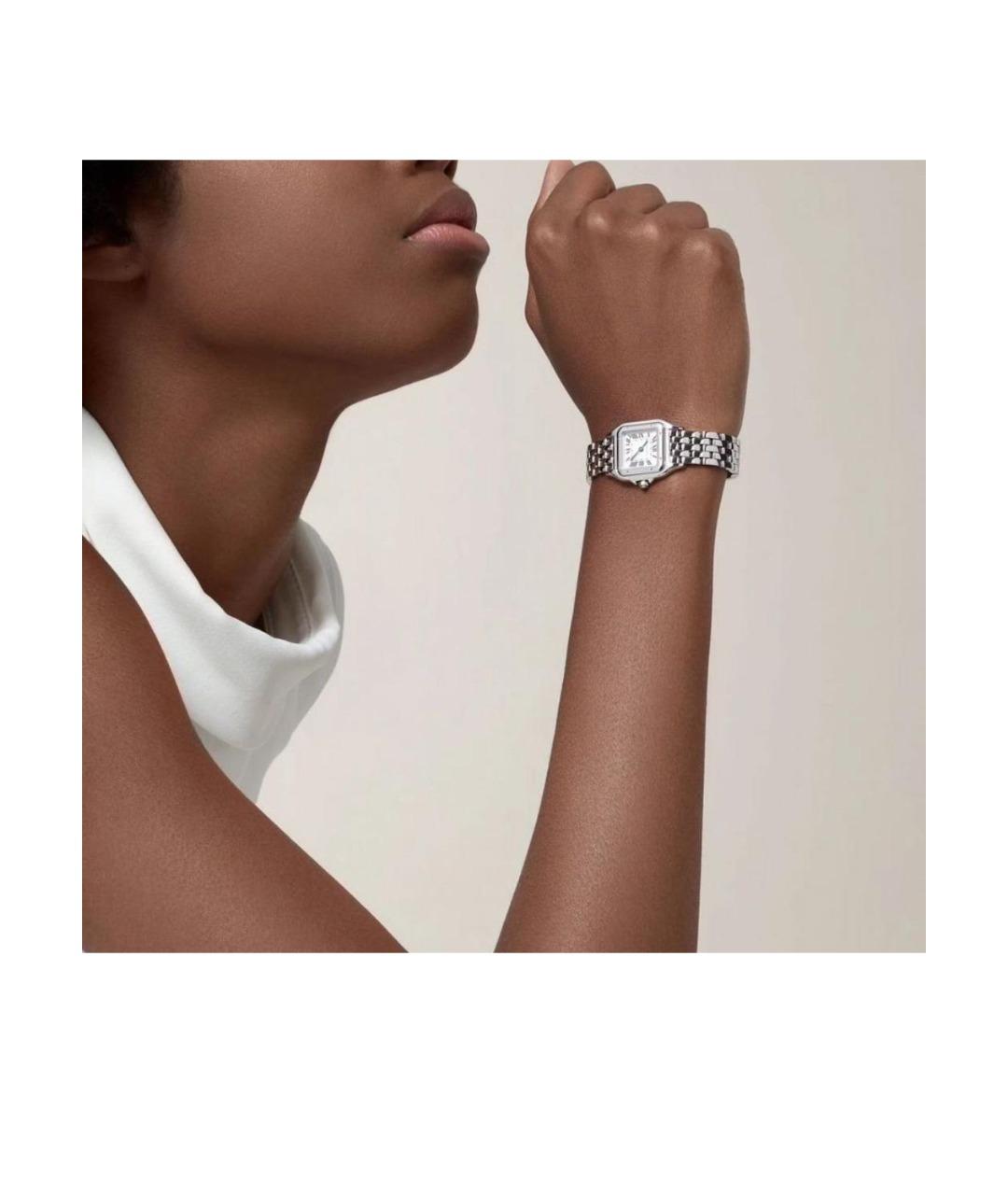 CARTIER Серебряные металлические часы, фото 2