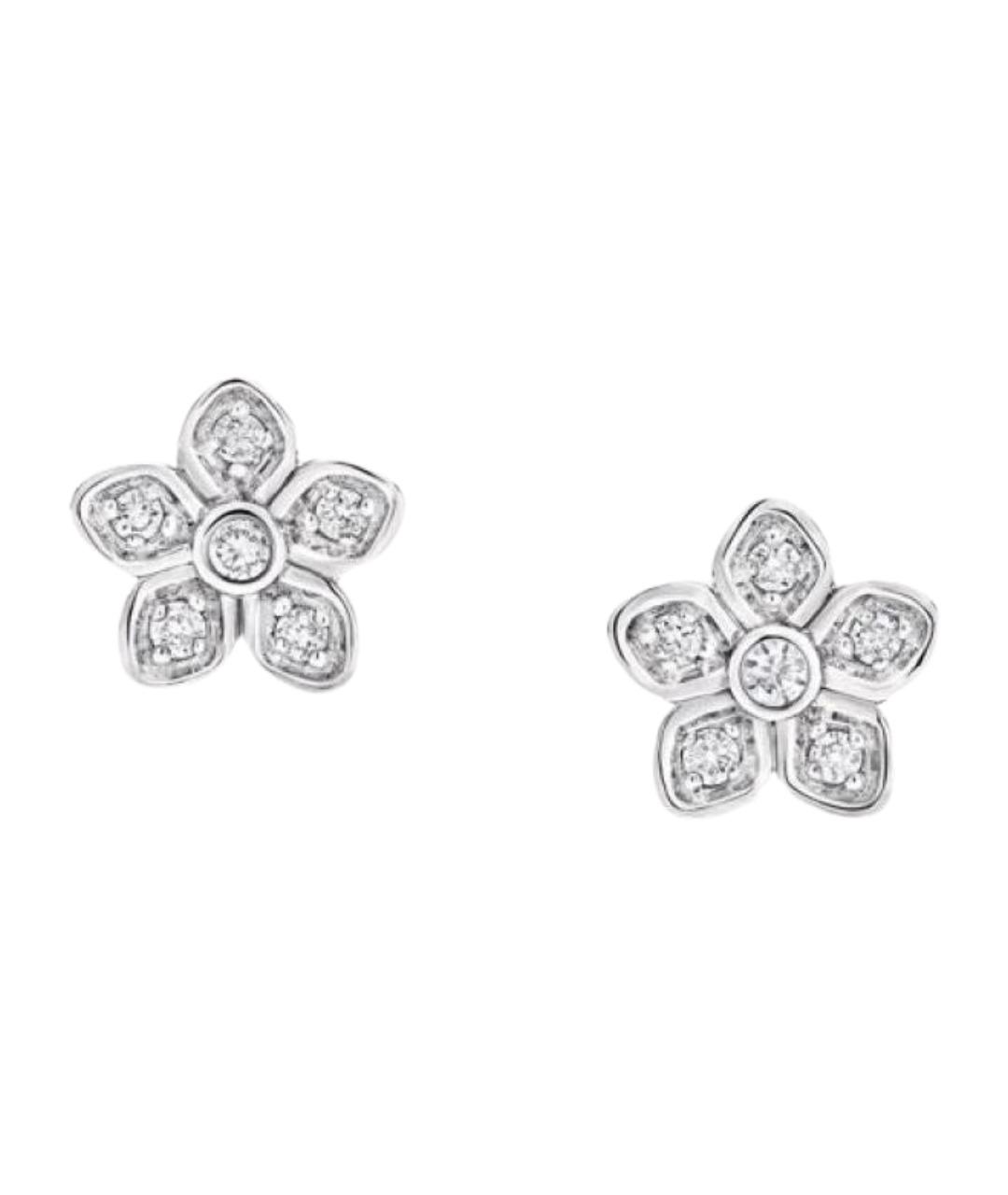 GRAFF Серебряные серьги из белого золота, фото 1