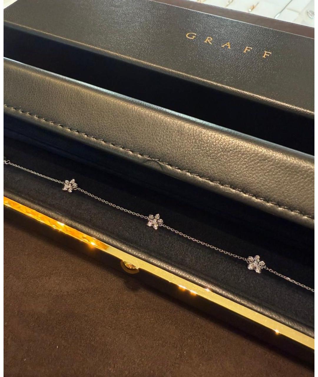 GRAFF Серебрянный браслет из белого золота, фото 4