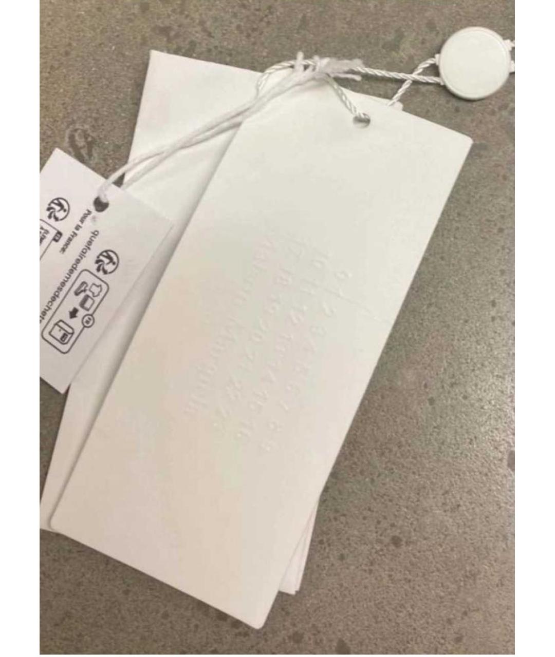 MM6 MAISON MARGIELA Бежевое полиэстеровое пальто, фото 3