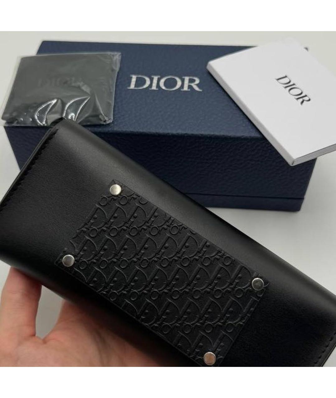 CHRISTIAN DIOR Хаки пластиковые солнцезащитные очки, фото 3