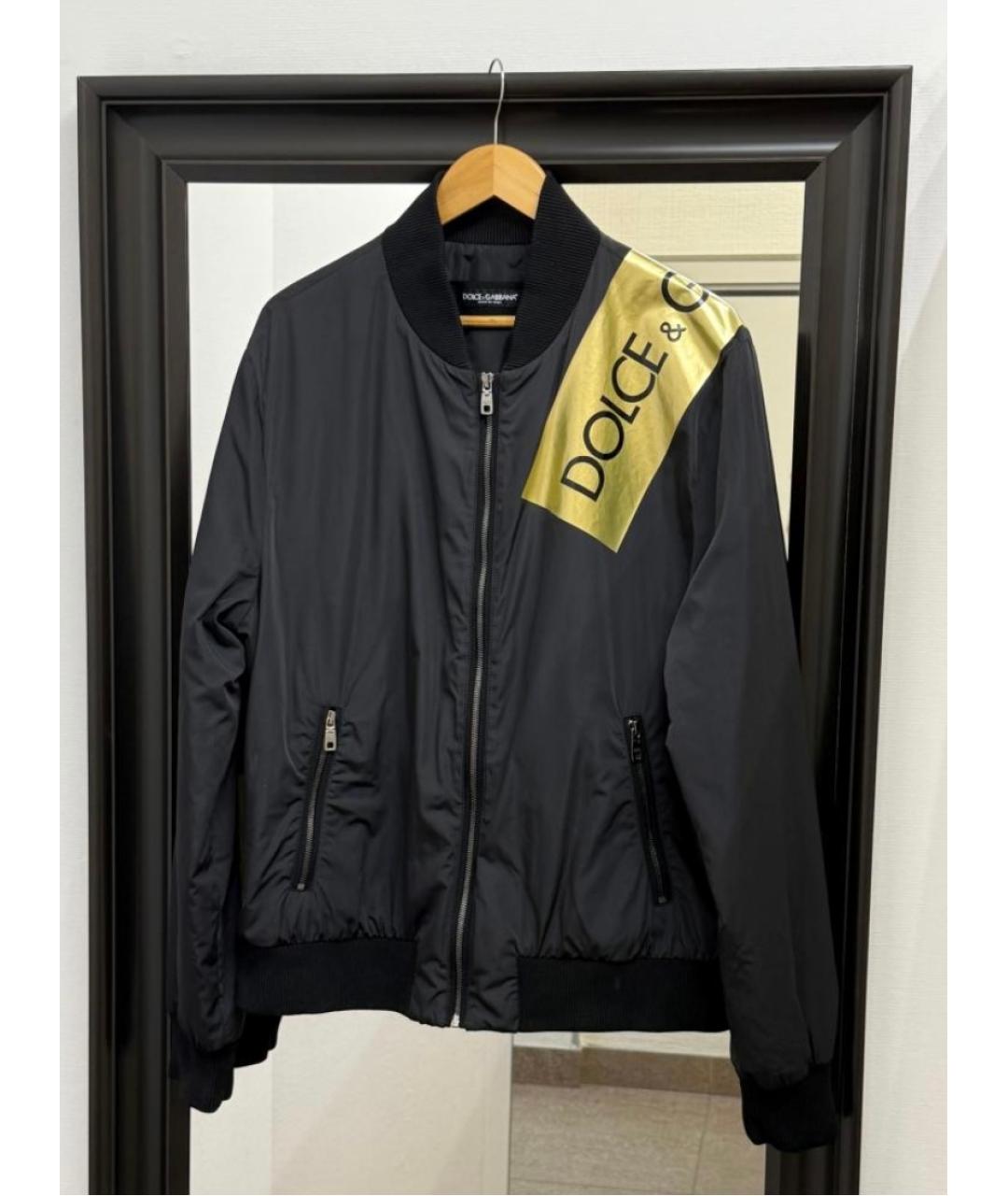 DOLCE&GABBANA Черная куртка, фото 4