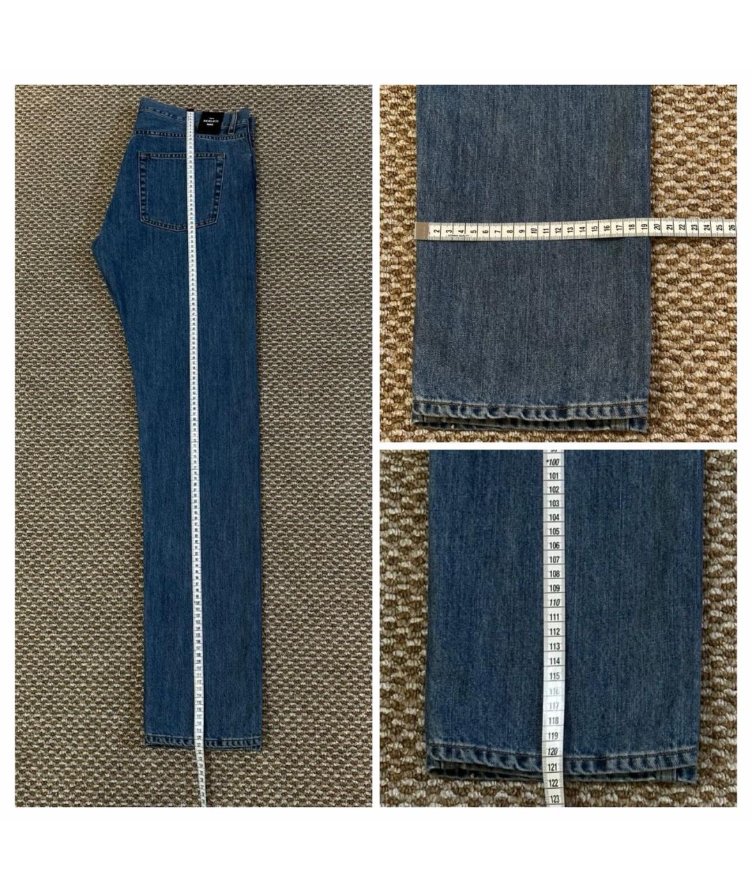 BERLUTI Голубые джинсы, фото 8