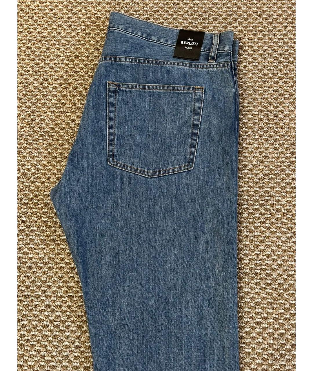 BERLUTI Голубые джинсы, фото 4