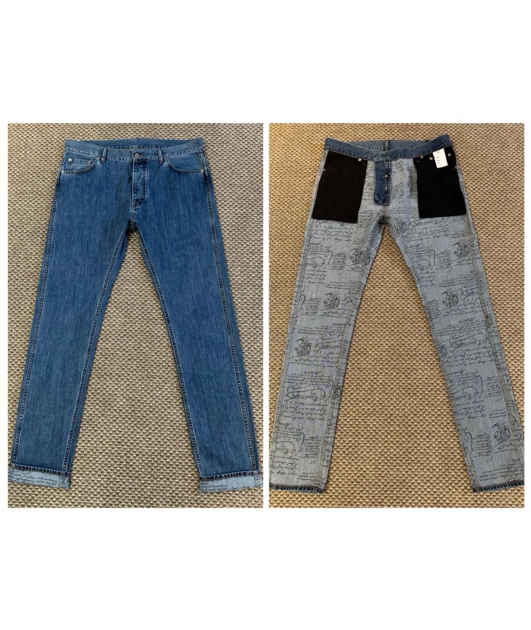 BERLUTI Голубые джинсы, фото 3