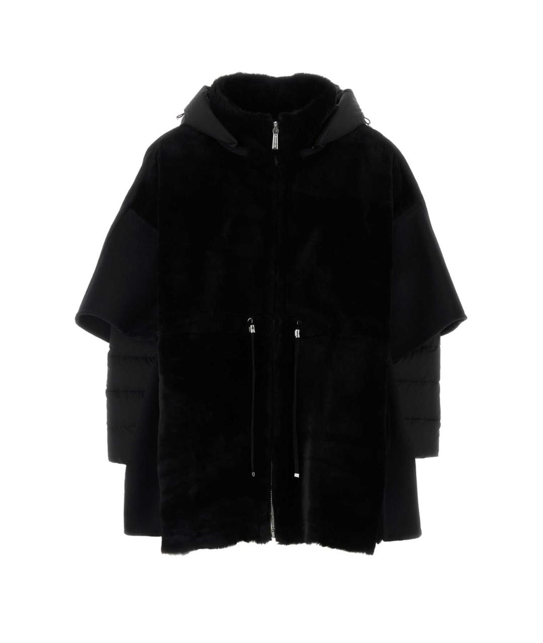 MOORER Черный пуховик, фото 1