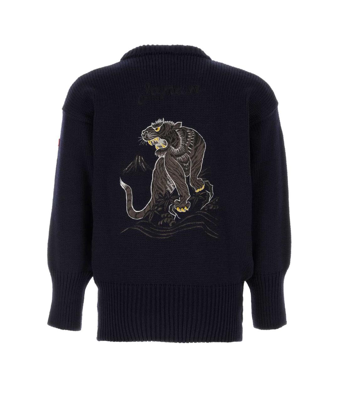 JUNYA WATANABE Синий шерстяной джемпер / свитер, фото 2