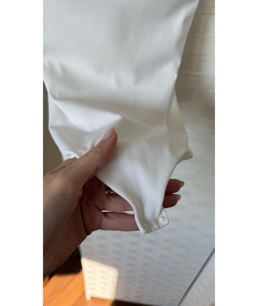 WOLFORD Белая полиэстеровая майка, фото 3