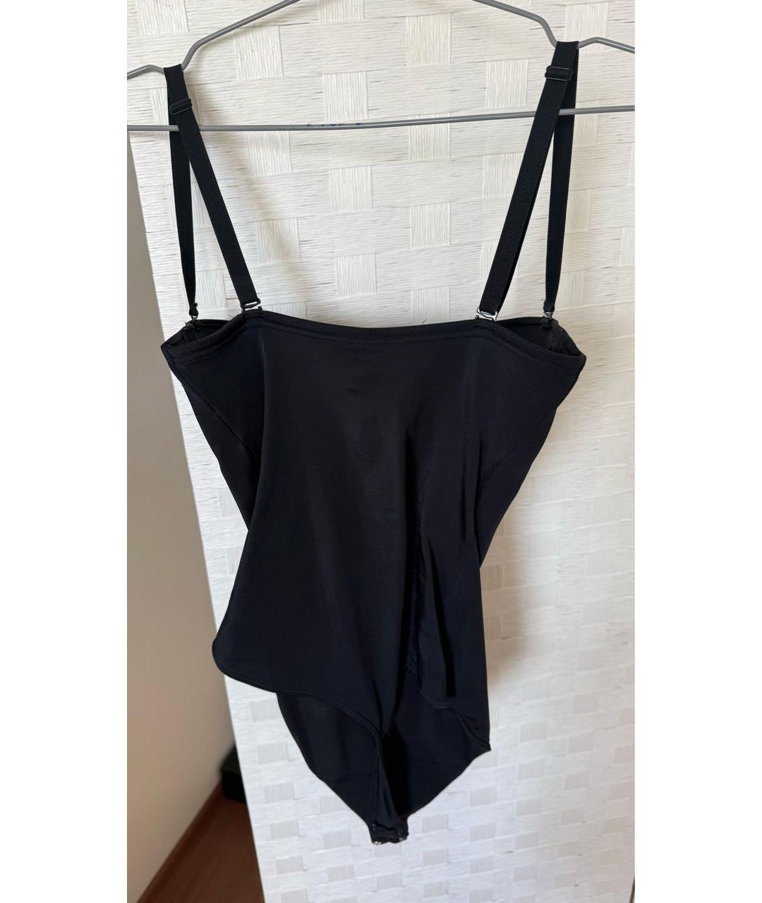 WOLFORD Черная полиэстеровая майка, фото 2