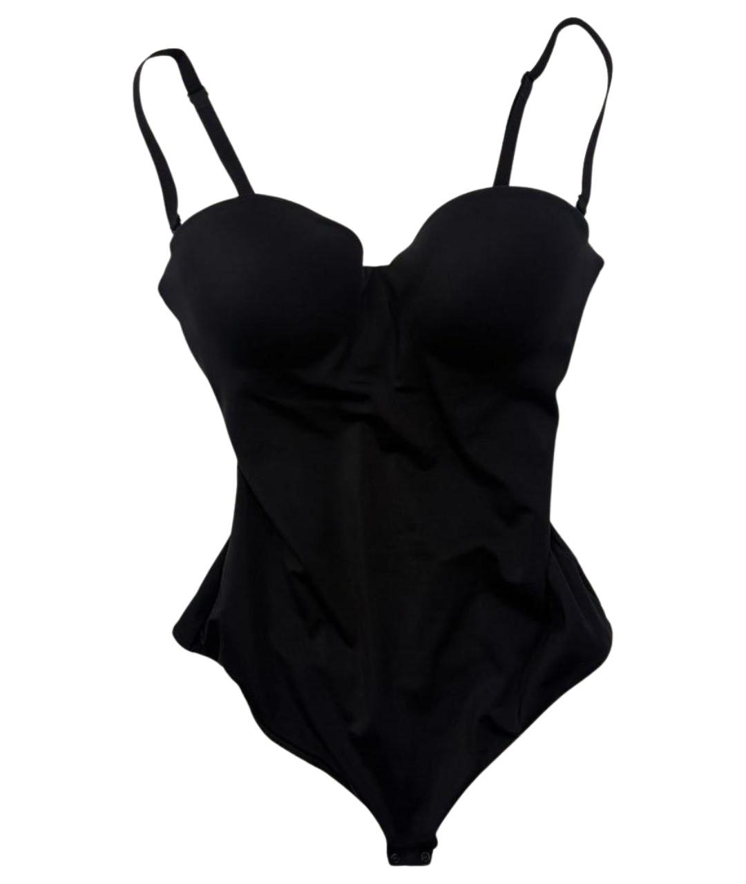 WOLFORD Черная полиэстеровая майка, фото 1