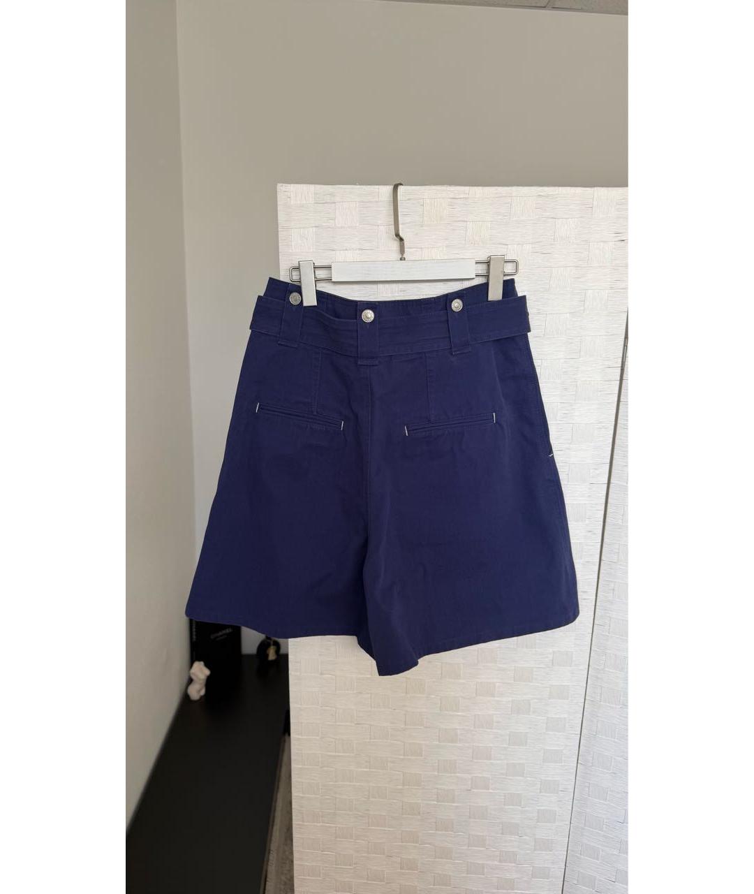 ISABEL MARANT Фиолетовые хлопковые шорты, фото 2