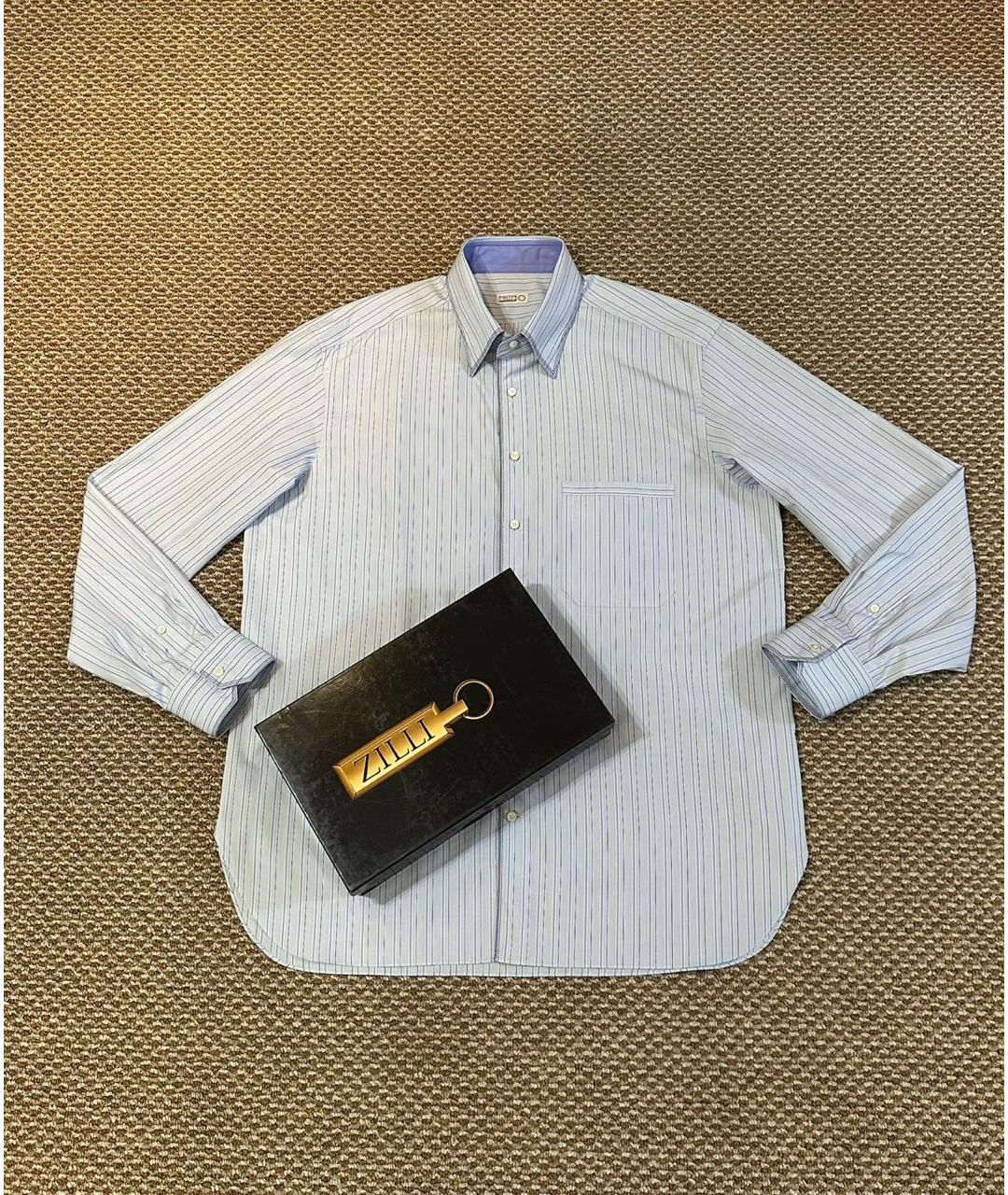 ZILLI Мульти хлопковая классическая рубашка, фото 2