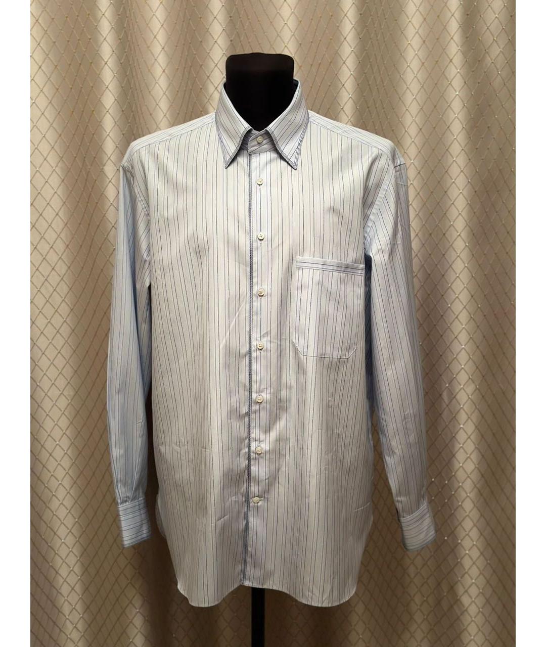 ZILLI Мульти хлопковая классическая рубашка, фото 9