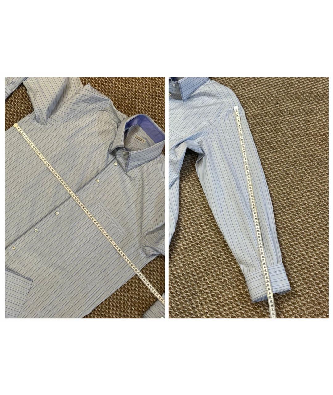 ZILLI Мульти хлопковая классическая рубашка, фото 7