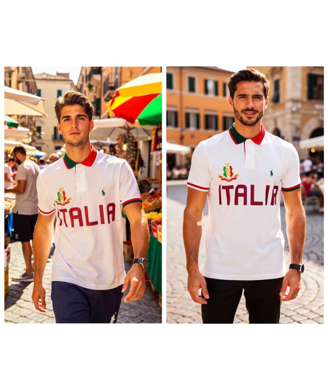 POLO RALPH LAUREN Мульти хлопковое поло с коротким рукавом, фото 8