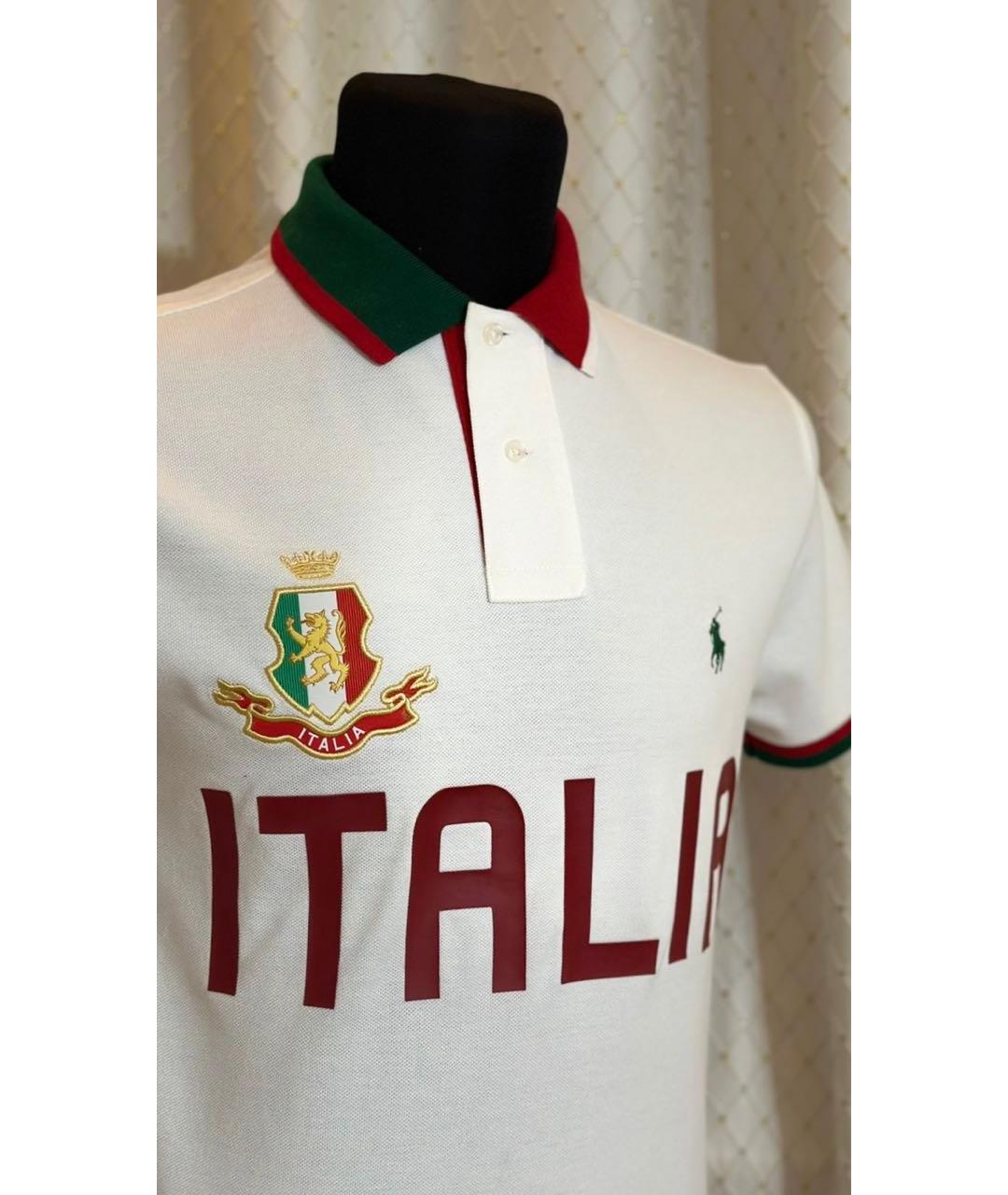 POLO RALPH LAUREN Мульти хлопковая футболка, фото 4