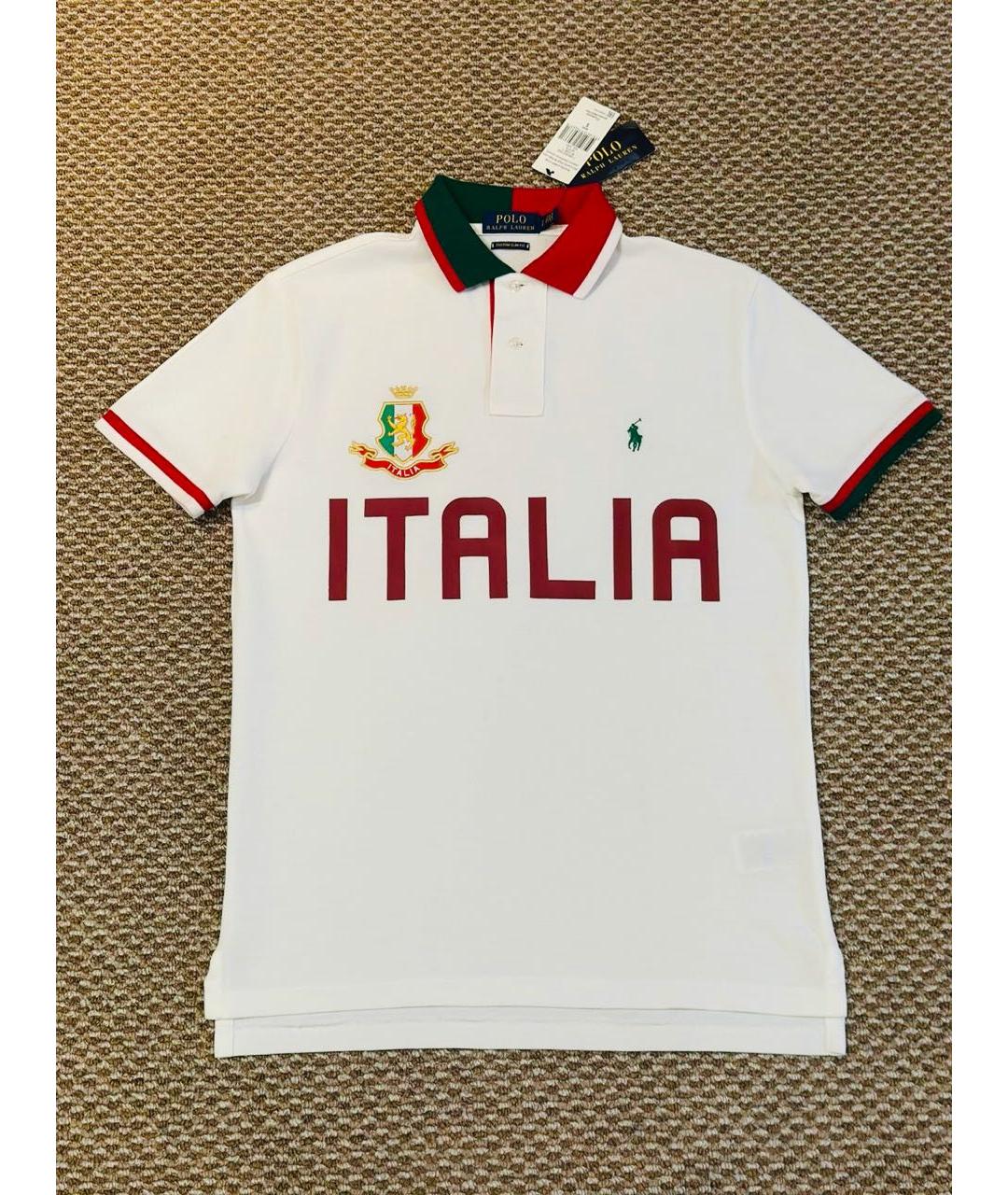 POLO RALPH LAUREN Мульти хлопковая футболка, фото 9