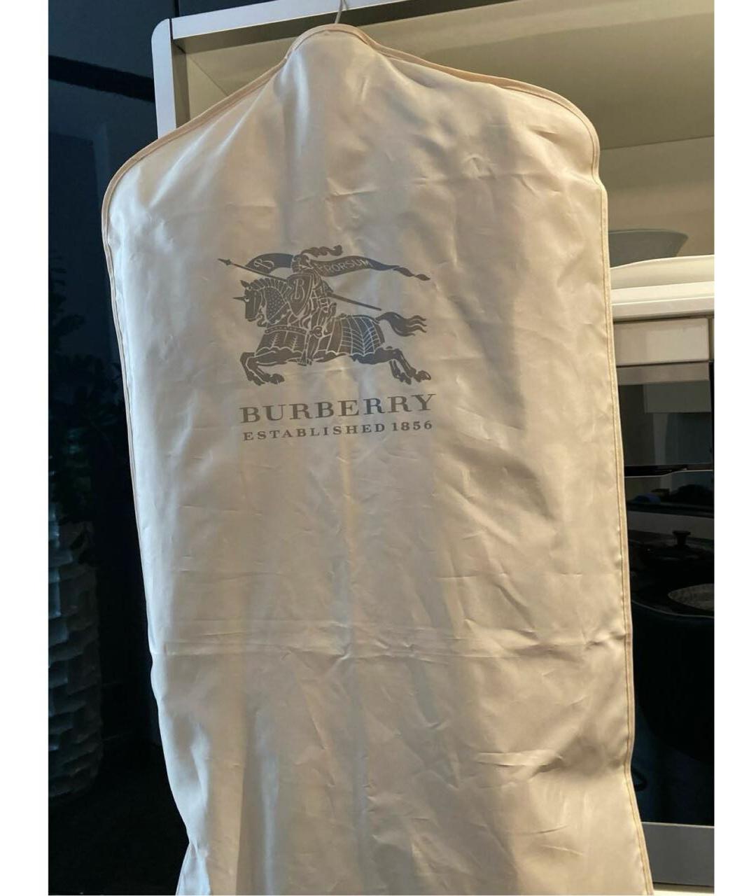 BURBERRY Хаки хлопковый тренч/плащ, фото 5