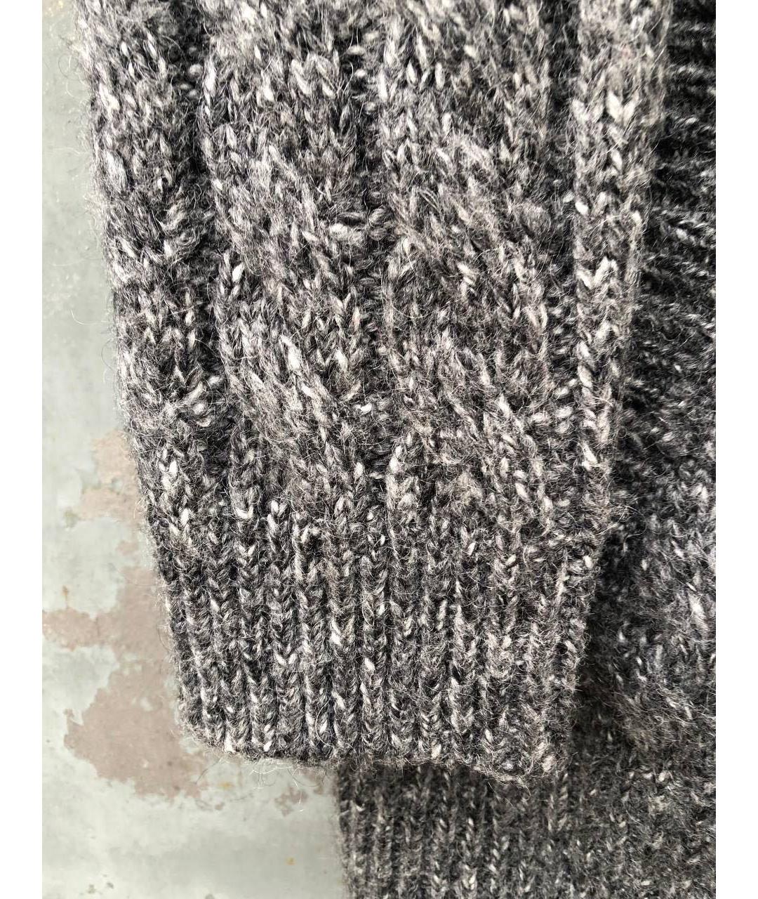 ALEXANDER TEREKHOV Серый шерстяной кардиган, фото 5