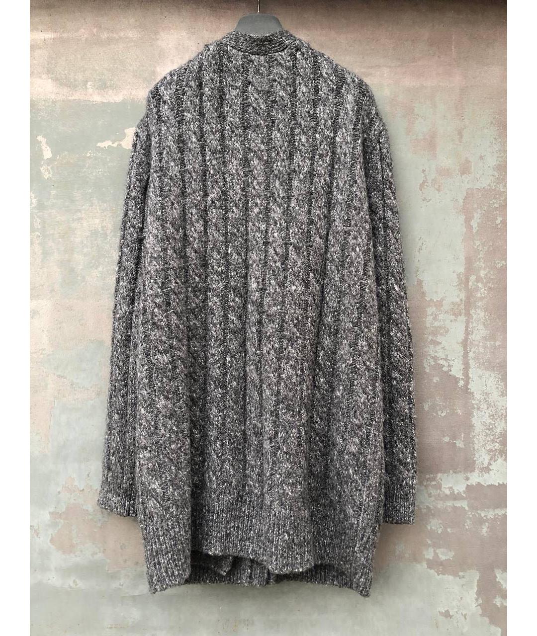 ALEXANDER TEREKHOV Серый шерстяной кардиган, фото 6