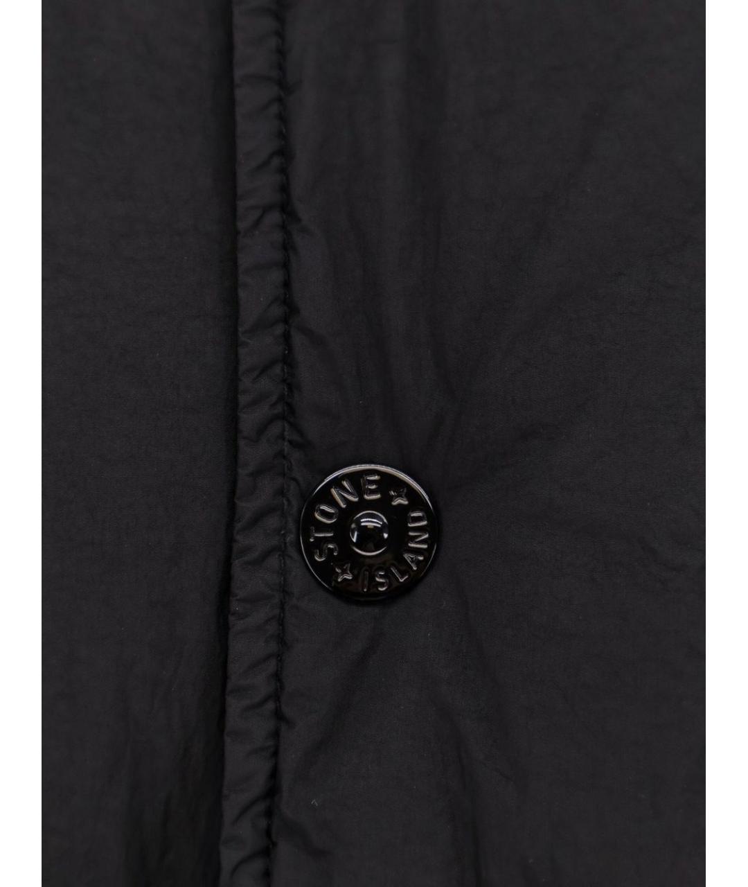 STONE ISLAND Черная куртка, фото 2