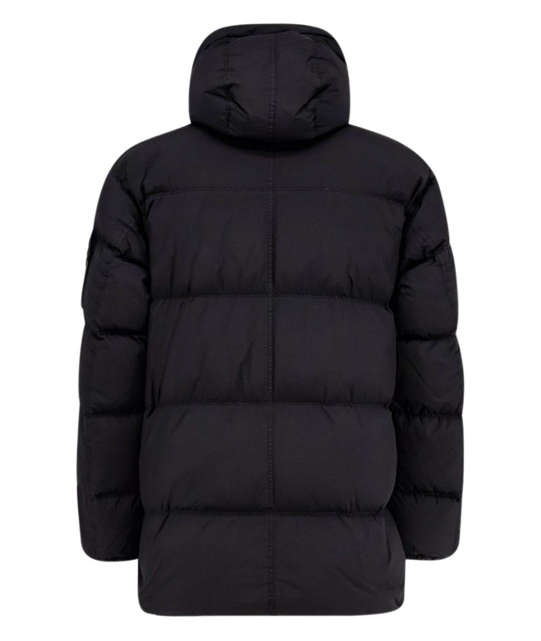 STONE ISLAND Черная куртка, фото 3