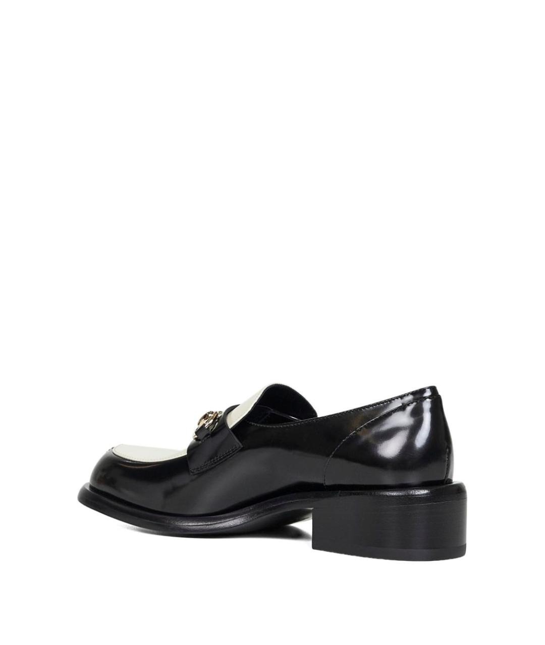 GUCCI Черные лоферы из лакированной кожи, фото 4