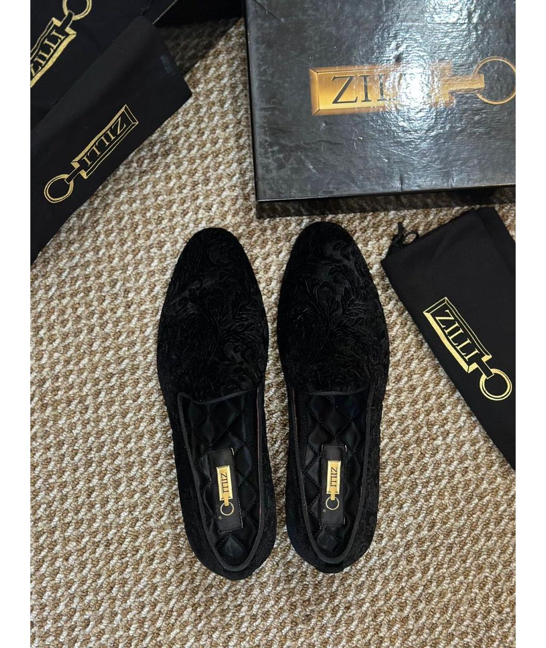 ZILLI Черные лоферы, фото 2