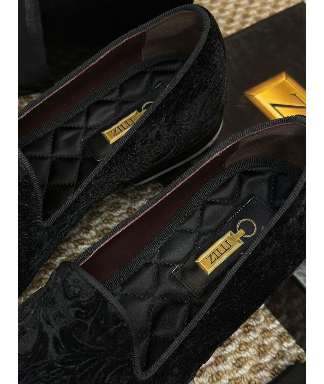 ZILLI Черные лоферы, фото 7