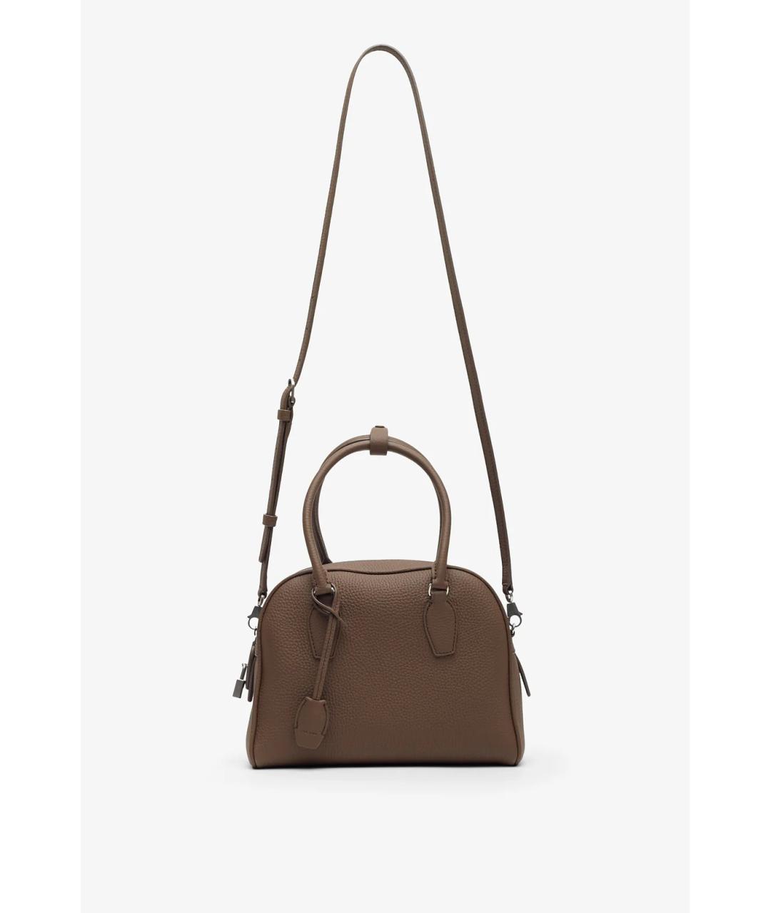 THE ROW Зеленая кожаная сумка тоут, фото 4