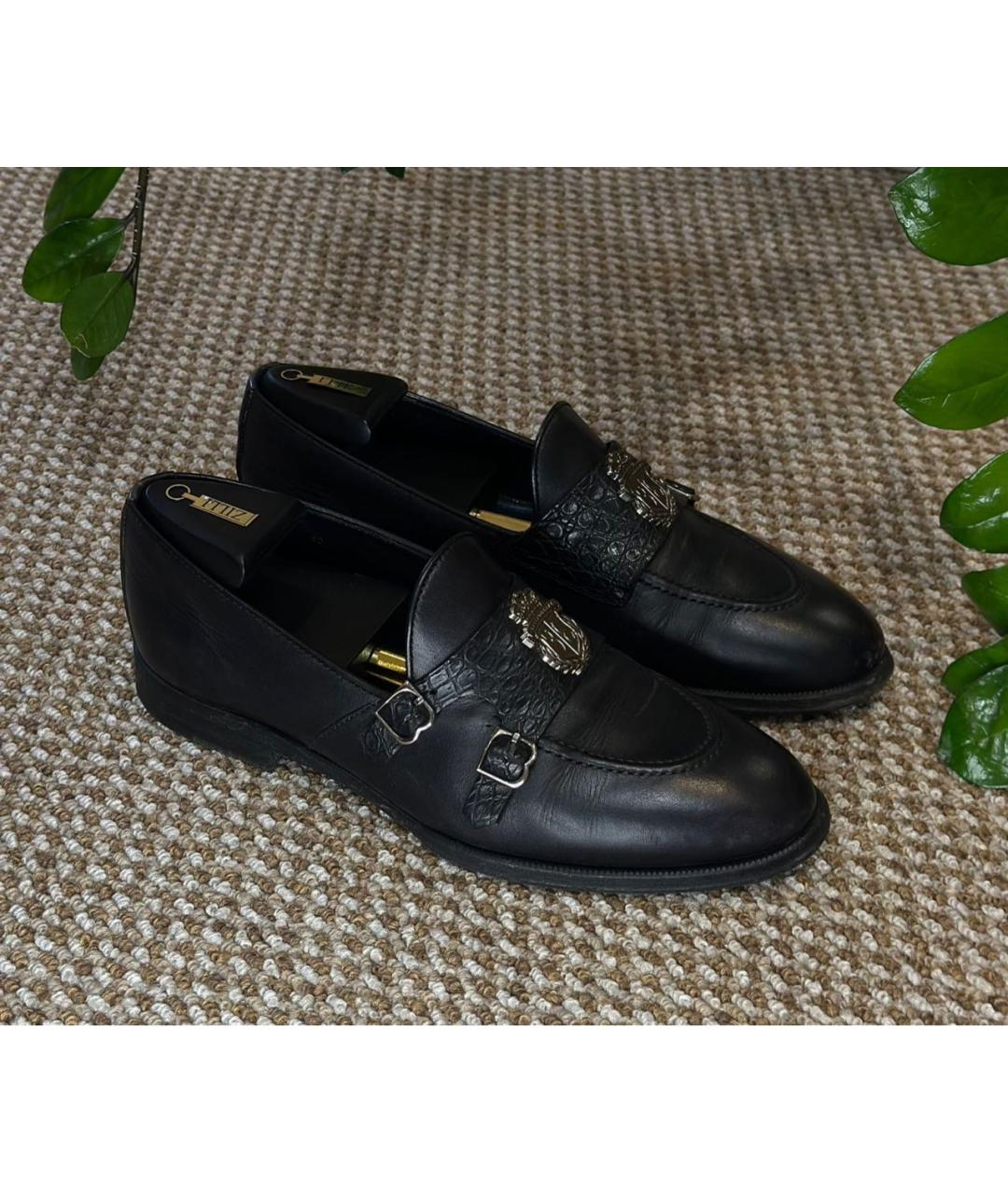 BILLIONAIRE Черные кожаные туфли, фото 4