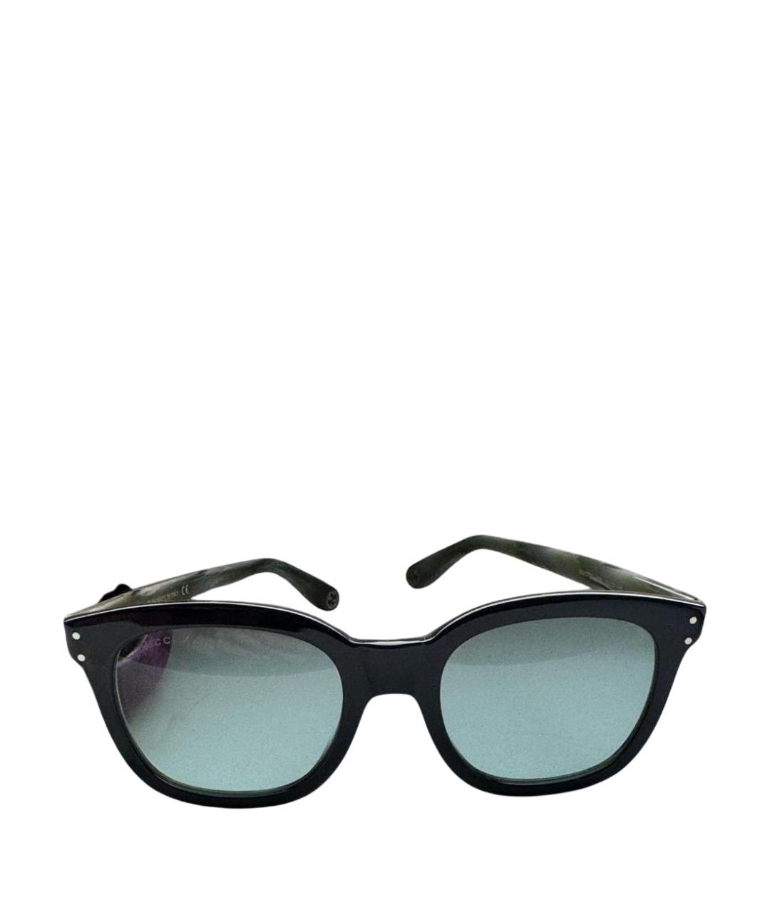 GUCCI Зеленые пластиковые солнцезащитные очки, фото 1