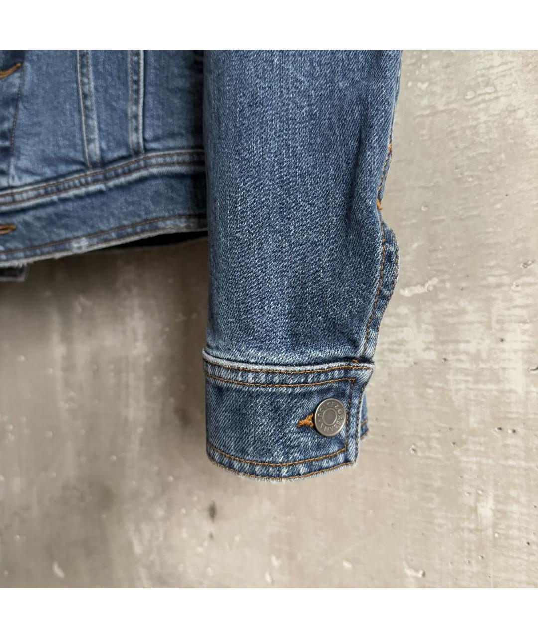 DOLCE&GABBANA Синяя хлопковая куртка, фото 8